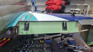 MB-326 1/4 scale flap hinges