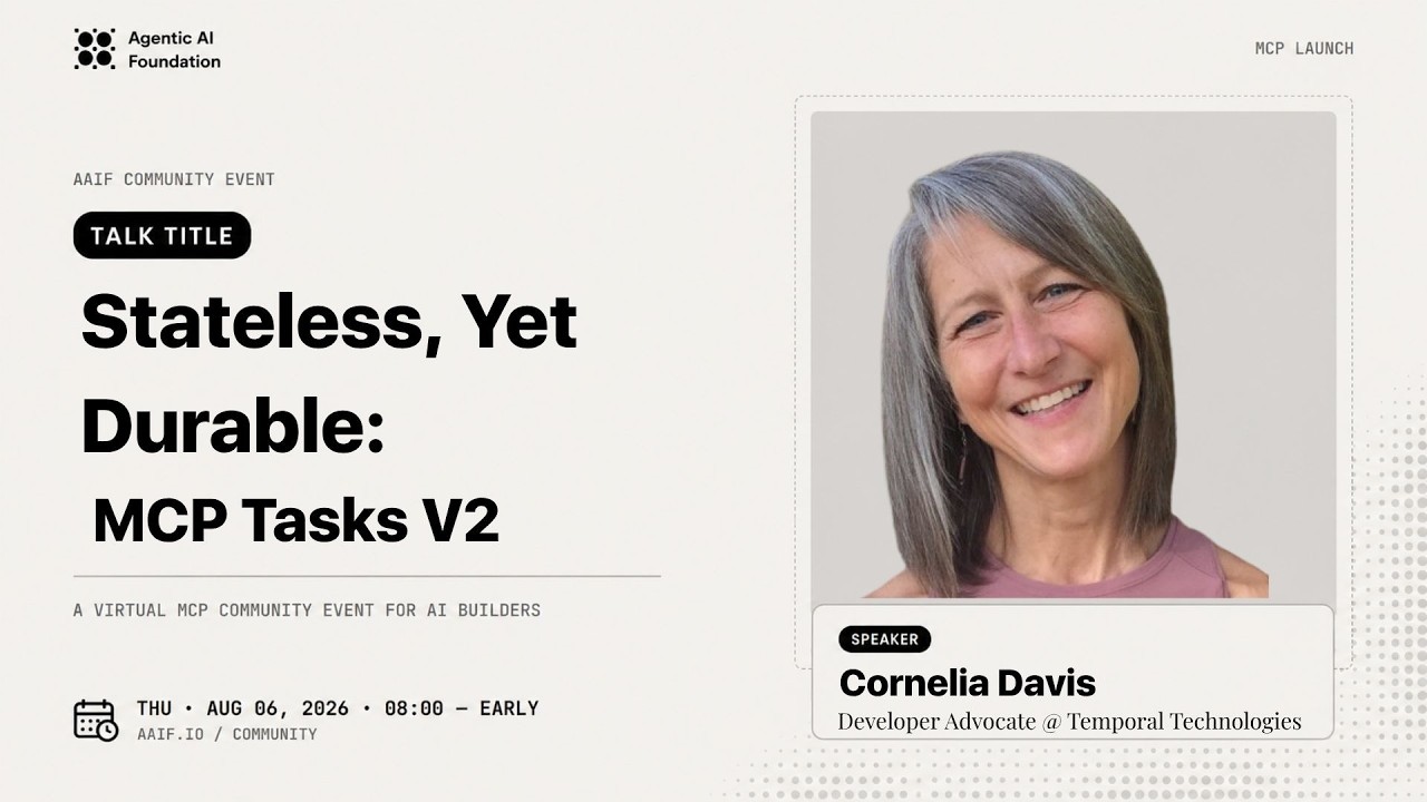 Stateless, Yet Durable: MCP Tasks v2 thumbnail
