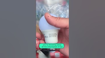Hacking security camera with an old smart bulb #shorts