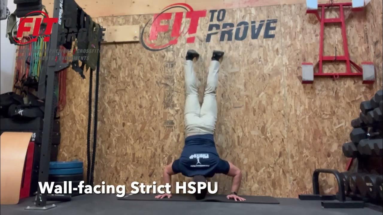 Wallfacing Strict HSPU YouTube