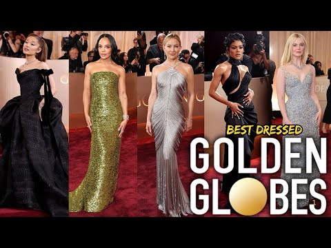 TOP 10 BEST DRESSED AT THE GOLDEN GLOBES AWARDS 2026! - YouTube