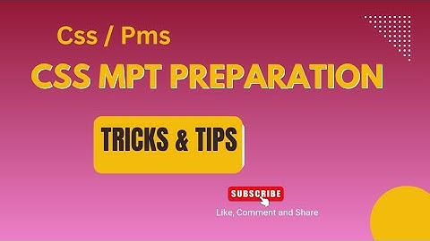 “CSS Screening Test Guide | 90% Success Formula”l Aishinspires #motivation