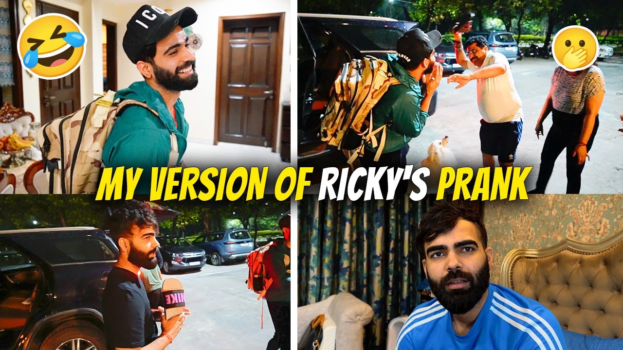 Ricky Ko Padi joote - chappal se Maar - My version of Ricky's Prank ...