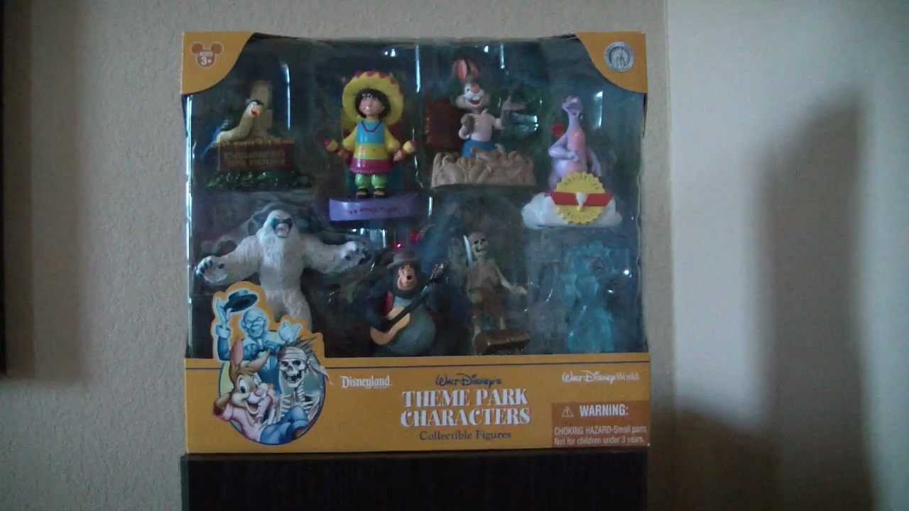 Walt Disney Theme Parks Collectible Figure Set