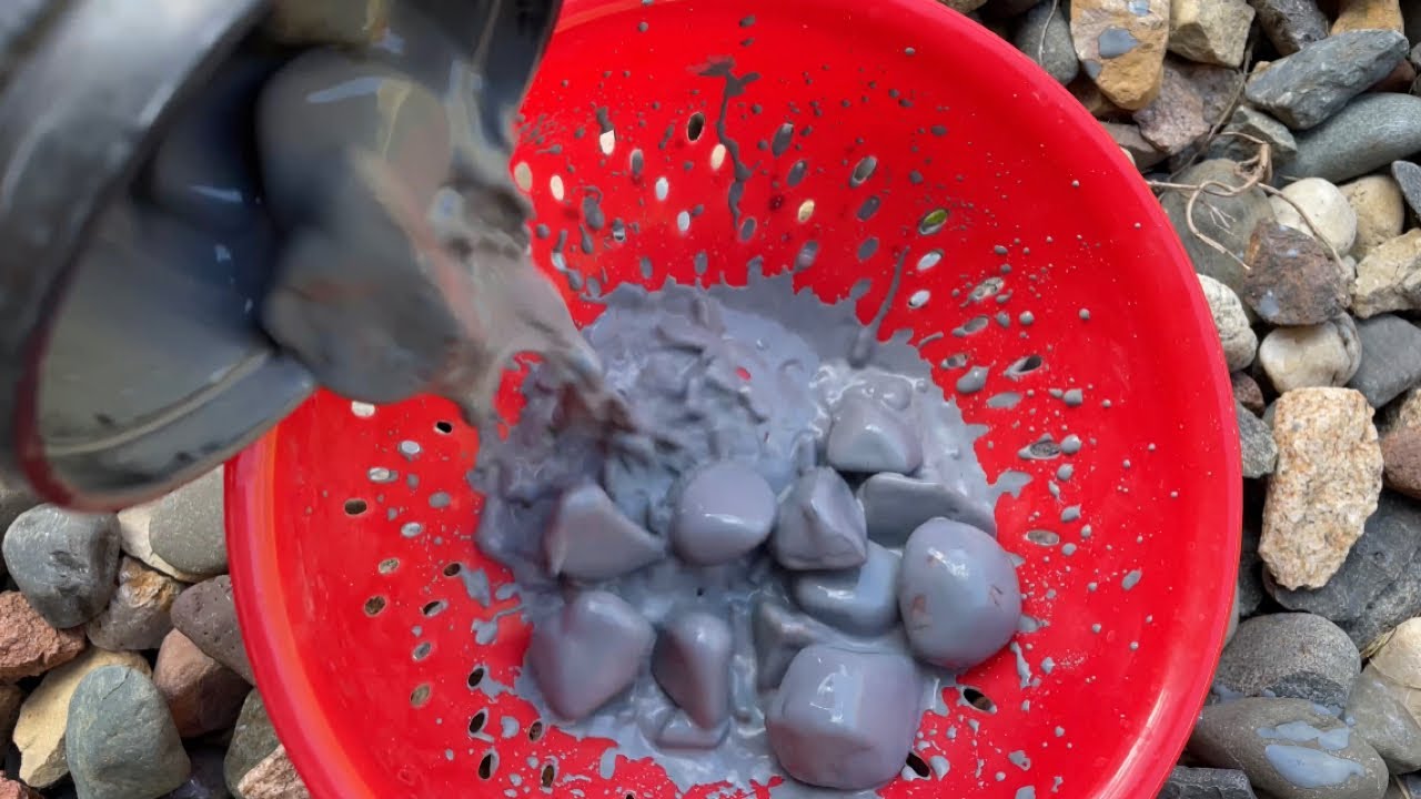 10KLR Tumbling Landscaping Rocks Feldspar and Quartz YouTube