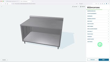 The EasyMOD 3D Configurator - Configure Your Ideal Work Table