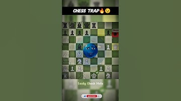 Chess trap♟️🔥 #shorts #ytshorts #chess #fyp