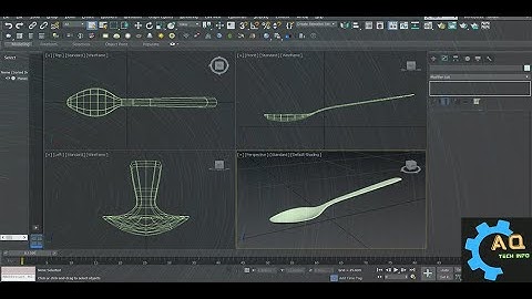 How to Create Realistic Spoons in 3D Max