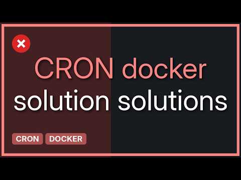 Getting cron to work on docker