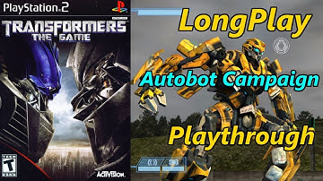Transformers: The Game - Longplay (Autobot Campaign) Full Game Walkthrough (No Commentary)