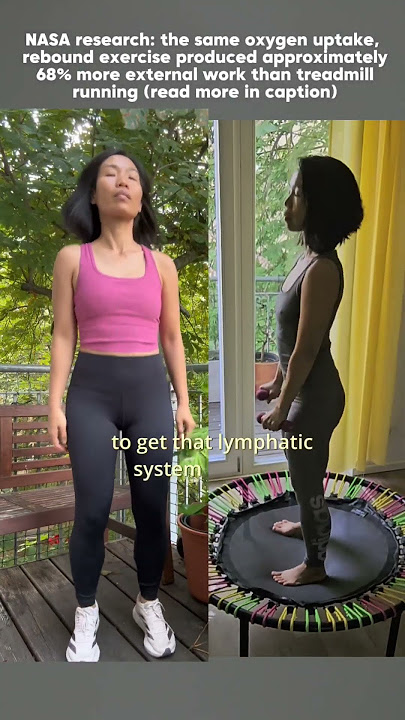 Rebounding: muscle & bone stimulation, Joint-friendly exercise @trinhgeorg
