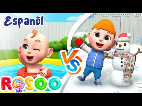 ¿Cómo Está El Clima? ☀️🌧️ Las 4 Estaciones | Nursery Rhymes - Canciones Infantiles en Español