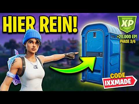 So schließt du Benutze ein Baustellenklo EINFACH ab! (Geno Quest Phase 3)