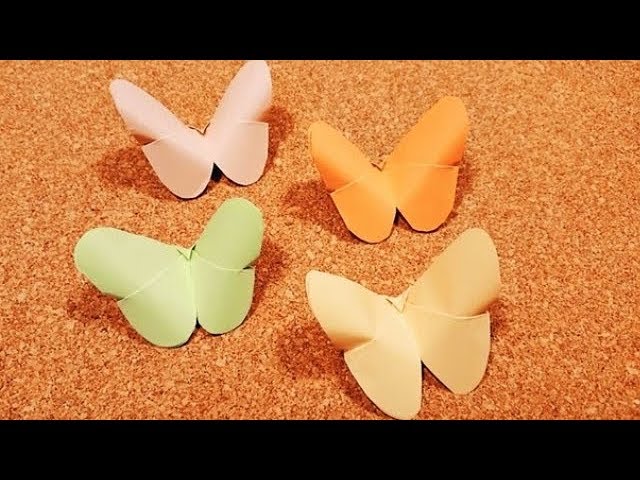 折り紙 簡単過ぎる かわいい蝶 の折り方i Make A Pretty Butterfly With Origami Youtube