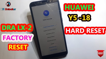 HUAWEI Y5 2018 HARD RESET / UNLOCK PATTERN WITHOUT PC