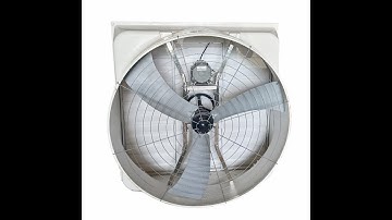 QUẠT HÚT COMPOSITE TRONG HỆ THỐNG LÀM MÁT NHÀ XƯỞNG TRANG TRẠI