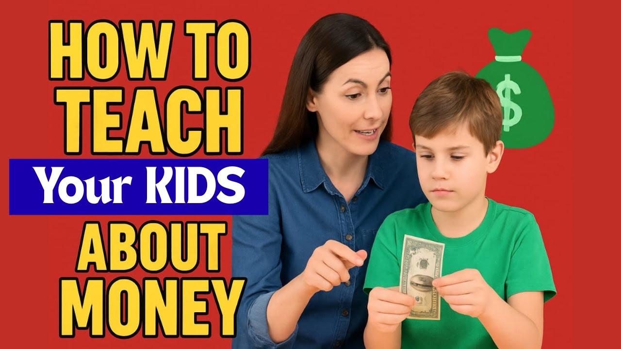 How to Teach Your Kids About Money | Smart Financial Lessons for ...