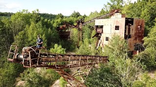 Abandoned Quarry Buried in the Woods