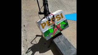 Cant Do This on a Bicycle - Electric Scooter Soda Cargo Transport
This is how I carry two soda can packs on my electric scooter (Niu Kqi3 Pro). You cant do this on a bike. This is how useful my electric scooter is. I used two bungee cords to strap on the soda pack. I dont ride bicycle anymore because my e-scooter has become more practical for me. Cant Do This on a Bicycle - Electric Scooter Soda Cargo Transport
