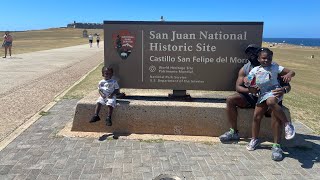 San Juan National Historic Site, Castillo San Felipe Del Morro. #sanjuan #familyvacay