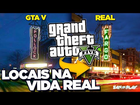 VISITEI TODOS os LUGARES do GTA na VIDA REAL🤯 