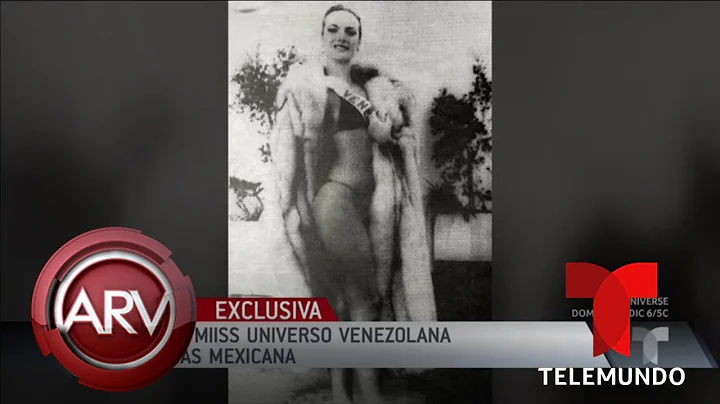 Martiza Sayalero: la primera Miss Universo venezol...