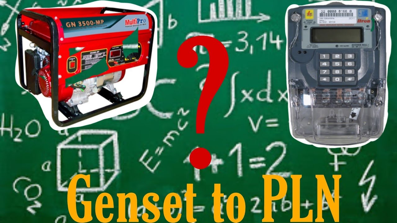 PLN TO GENSET Wiring Diagram Pln To Genset Pada Rumah Tinggal Secara 