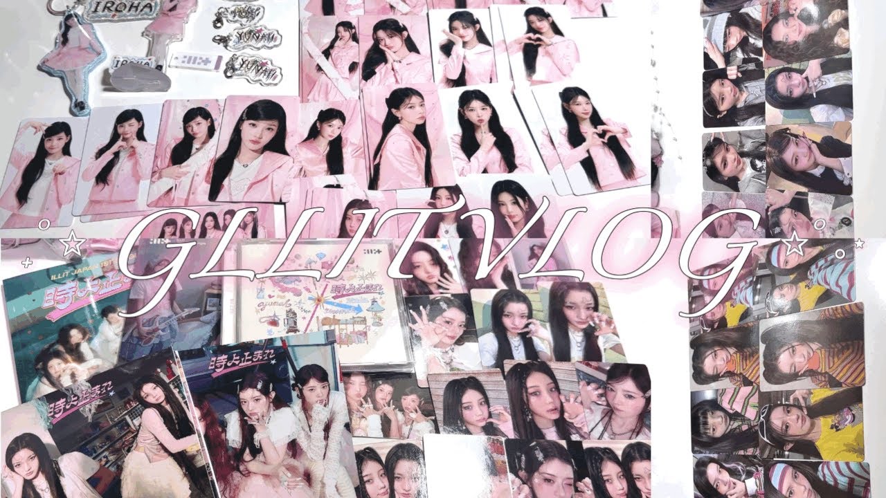 [글릿로그] 공백기에 뭐하냐구요? 포카 매입, 일본 앨범깡, 글리터데이 재팬 MD깡이요. | 아일릿•illit•언박싱•덕질로그•미공포•時よ止まれ•Toki_Yo_Tomare•택배깡
