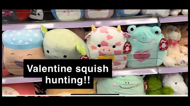Valentine's Day Squishmallow hunting at Kroger, Target and Walgreens!
