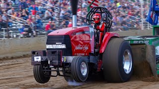 Tractor Pulling: Hot Farm & Light Pro/Limited Pro Tractors From The Miami County Fair. Peru, In 2023