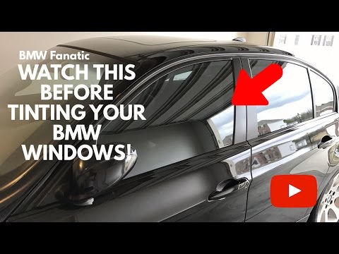 Will Bmw Tint My Windows