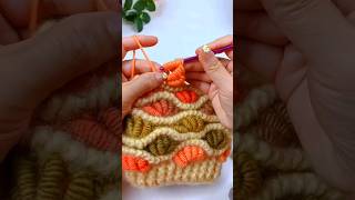 Crocheting winter cap 👒 #crochet #crocheting #knitting #handmade #diy