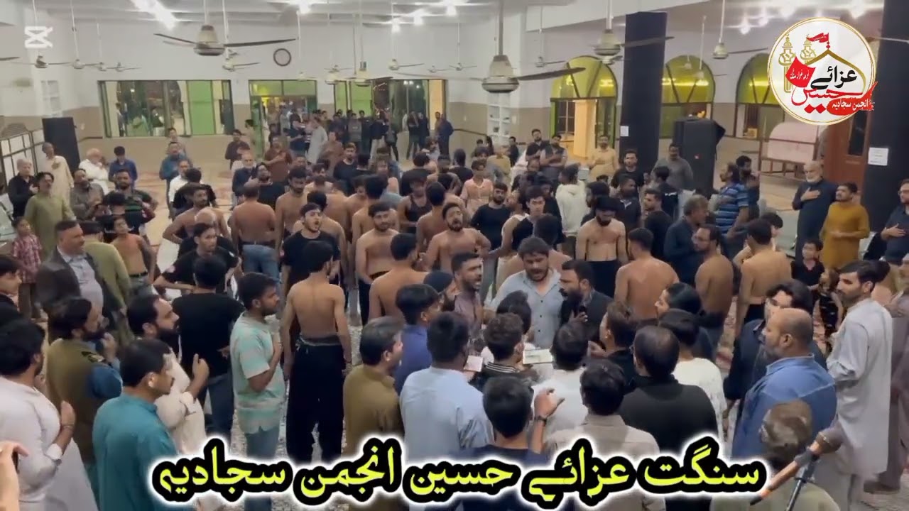 Akbar tmhare bd ye dunniya ujar Gai | sangat Aza e Hussain Anjuman e Sajjadia | hay Ali Akbar 