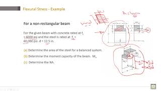 Reinforced Concrete | C2-L12 | Example of non-rectangular reinforced concrete beam