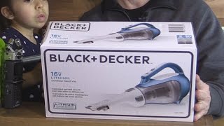 EASY DIY Replace 16v Black & Decker Hand Vacuum Battery How to CHV1410L  lithium Cordless Vac 