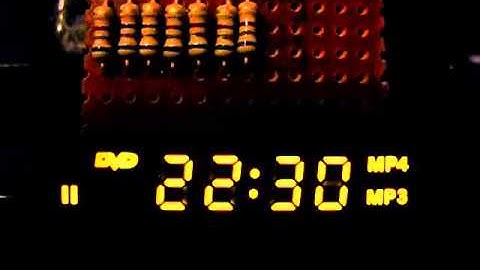 DVD Player LED Display Clock with Arduino