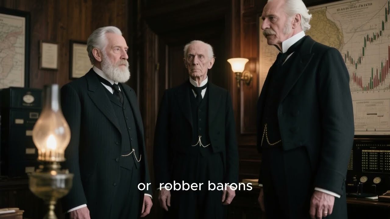 Расцвет заводов, железных дорог и крупного бизнеса.