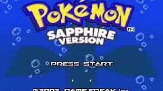 Pokemon Sapphire Walkthough Pt. 7 Mt.Chimney, Team Aqua, 4th Gym Battle, & Return To Petalburg  City