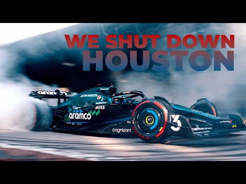 Filming For An F1 Team