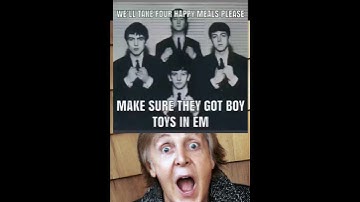 Beatles memes🤨 #beatles #classicrock #help #guitar #johnlennon #imagine #liverpool #peaceandlove