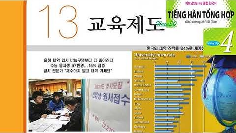 Tiếng Hàn Trung Cấp 4 - Bài 13 (Luyện nghe có đáp án)
