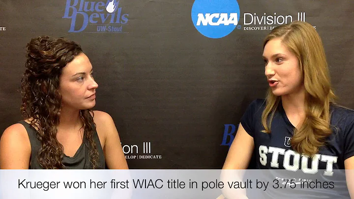 Andrea Krueger, UW-Stout Athlete of the Week #34