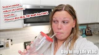 Planning NEW HEALTHY MOM ROUTINES | Productive Early Mornings | Meal Prep | Day in my Life VLOG
