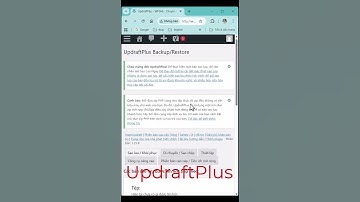 Cách sao lưu & khôi phục website WordPress với UpdraftPlus cực dễ!
