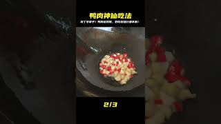 天啊！這鴨肉神仙吃法我第一次見！爆汁又入味，吃了會上癮！ #美食 #家常菜 #营养汤 #春季食谱 #素菜
