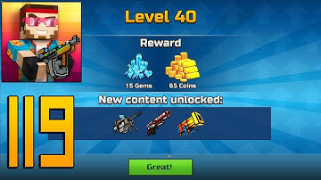 Pixel Gun 3D - Gameplay Walkthrough Part 119 - Level 40