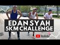 5km sub 18 minutes challenge edan syah with young boys