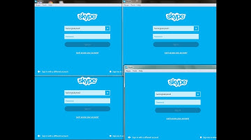 How To Run Multiple Skype Accounts At The Same Time