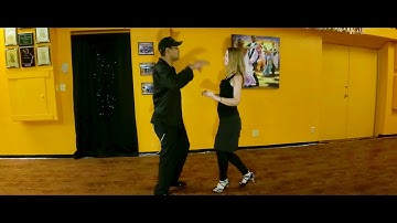Salsa On 1 for Advanced Beginner Salsa Lesson Demo 8
