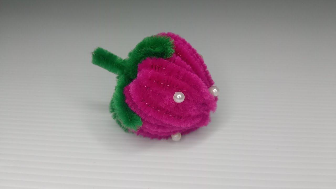 วิธีทำผลไม้จากลวดกำมะหยี่